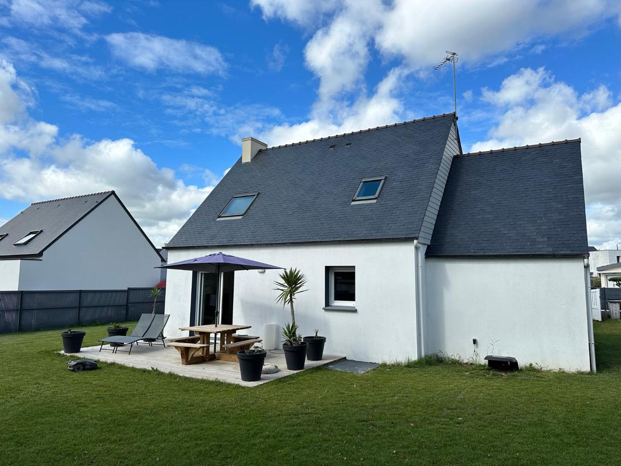 Jolie Maison De Vacances Concarneau Exteriör bild